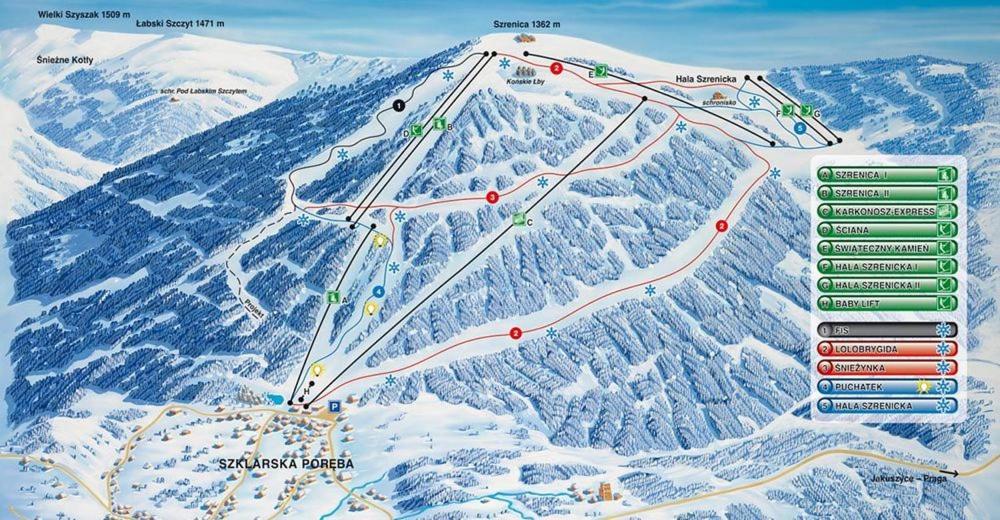 PodgórzynSudety Hut 2公寓 外观 照片